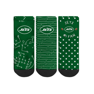 New York Jets - Number 1 Fan 3-Pack (Toddler)