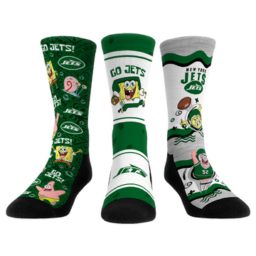 New York Jets - SpongeBob SquarePants  - 3-Pack