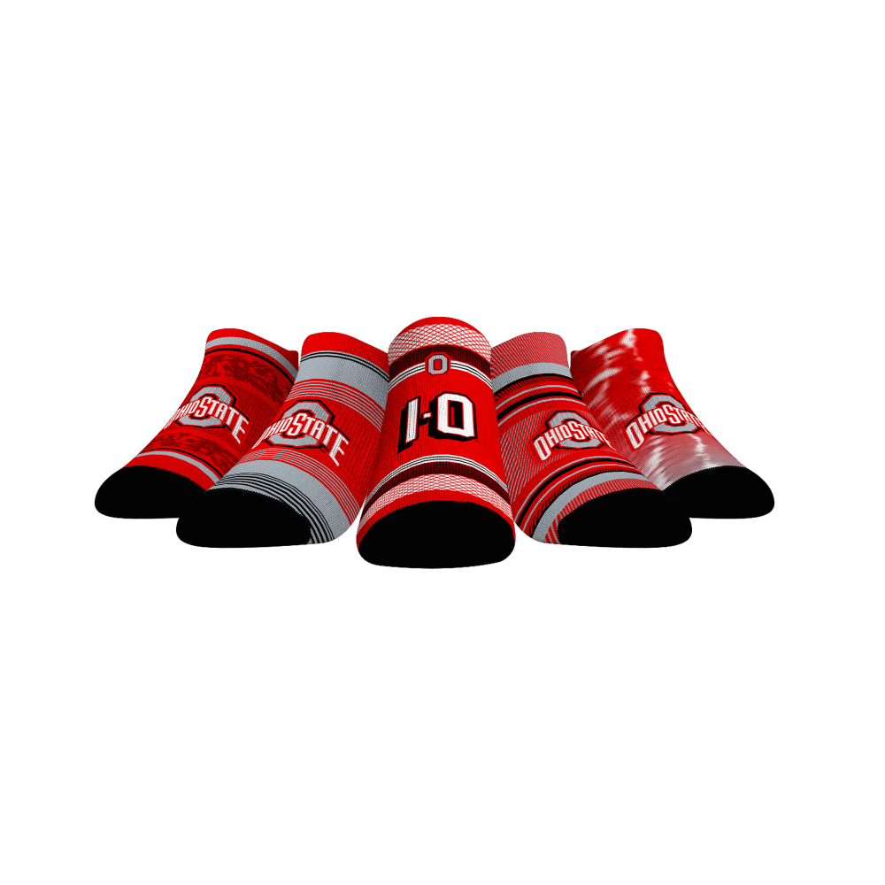 Ohio State Buckeyes - Super Fan 5-Pack (Low Cut) - {{variant_title}}