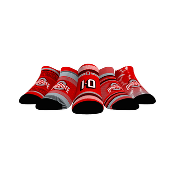 Ohio State Buckeyes - Super Fan 5-Pack (Low Cut)