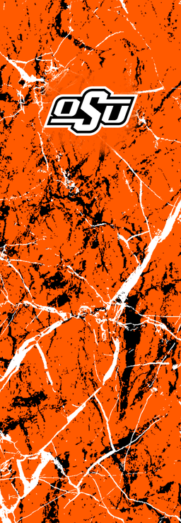 Oklahoma State Cowboys - Cracked Marble – Product image