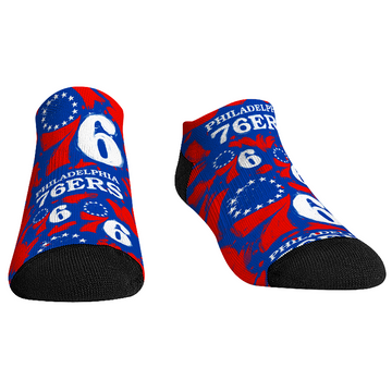 Philadelphia 76ers - Low Cut  - Logo Paint