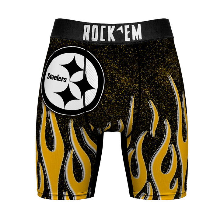 Pittsburgh Steelers - 3D Flames