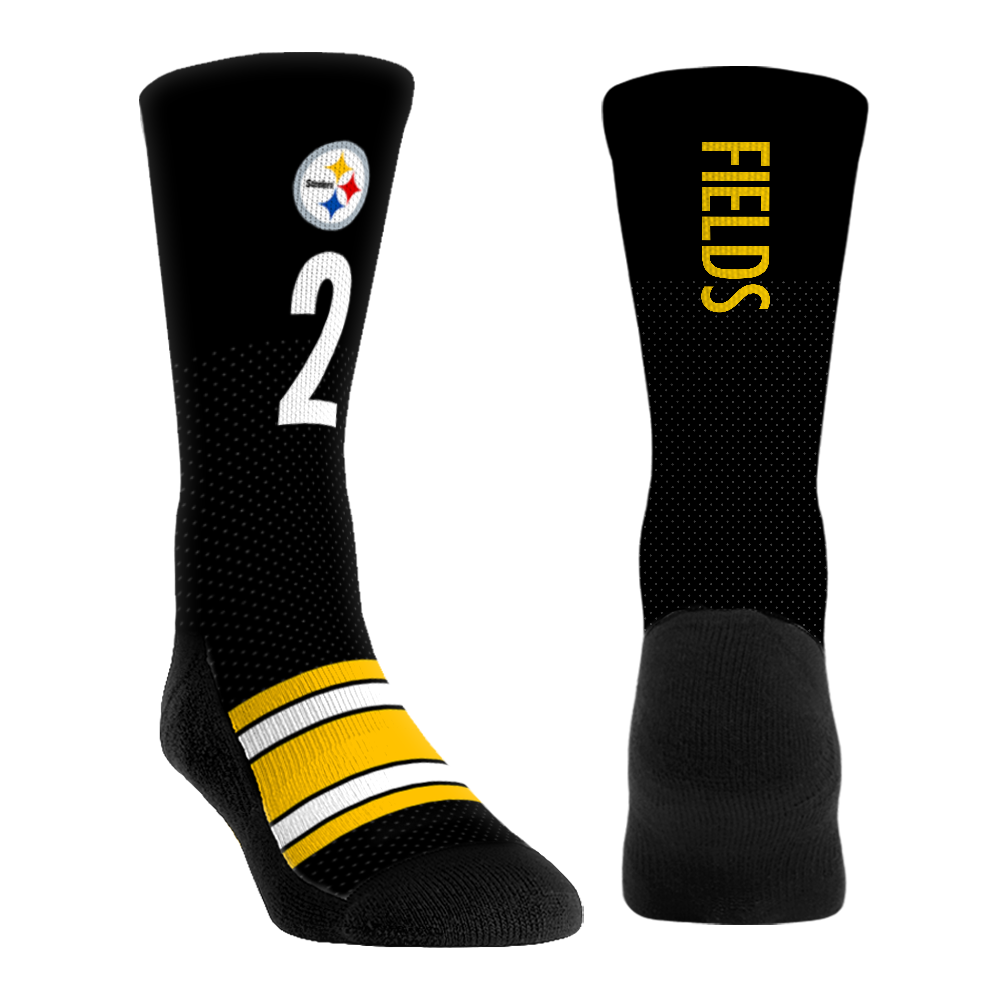 Justin Fields - Pittsburgh Steelers  - Jersey (Black) - {{variant_title}}