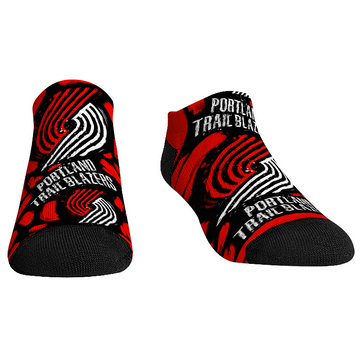 Portland Trail Blazers - Low Cut  - Logo Paint