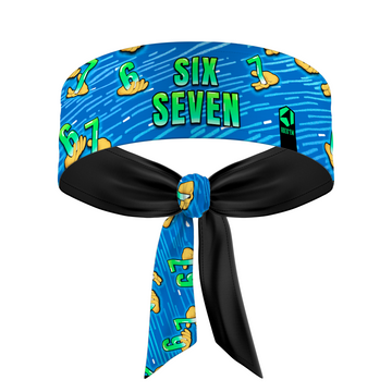 Six Seven - Catchphrase - Tie-Back Headband