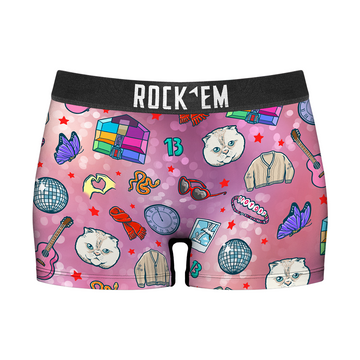 Women's Boy Shorts - Eras All-Over