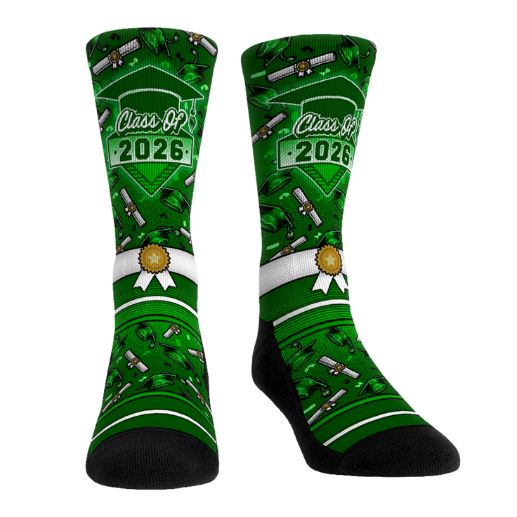 Class of 2026 - Graduation All-Over (Green) - {{variant_title}}