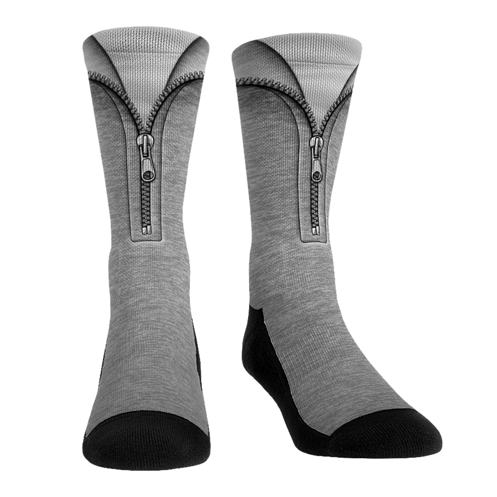 Quarter-Zip Socks (Heather) – Rock 'Em Socks