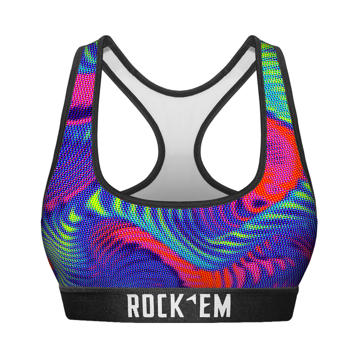 Women's Sports Bra - Rainbow Trips - {{variant_title}}