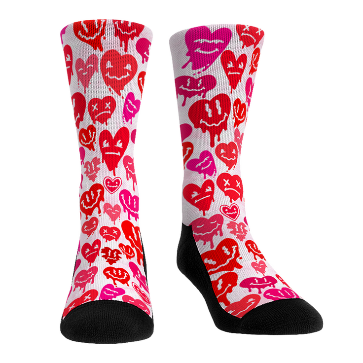 Trippy Hearts (White) - {{variant_title}}