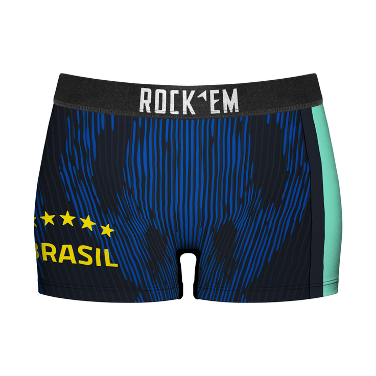 Women's Boy Shorts - Global Kit '26 - Brazil