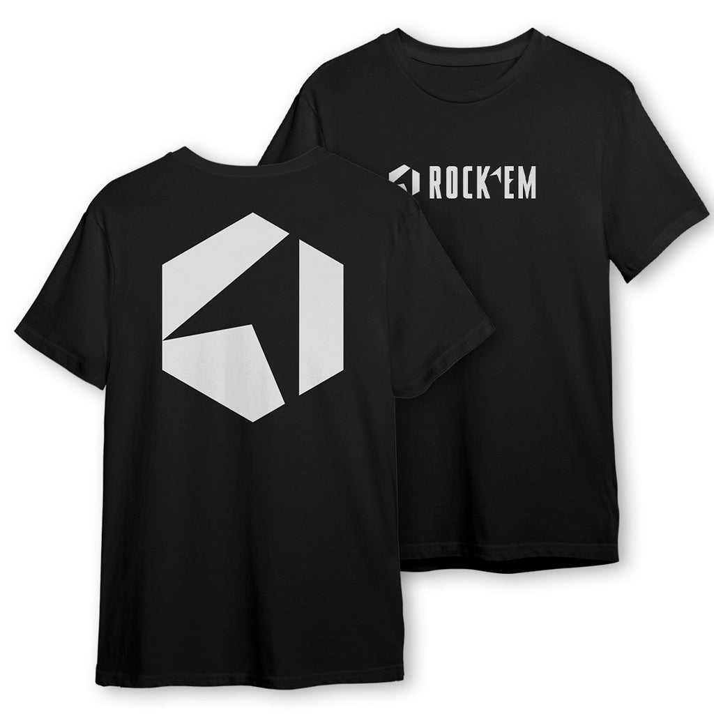 Rock 'Em - Core Logo T-Shirt - M / Black