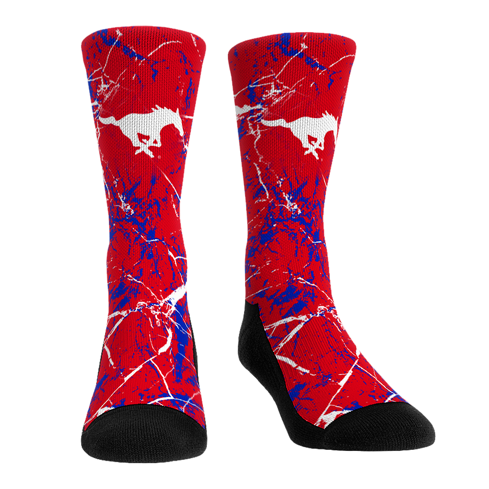 SMU Mustangs - Cracked Marble - {{variant_title}}