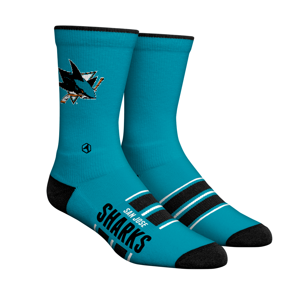 San Jose Sharks - Gametime Stripe (Knitted) - {{variant_title}}
