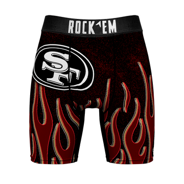 San Francisco 49ers - 3D Flames