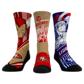 San Francisco 49ers - Marvel - 3-Pack