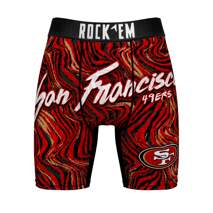 San Francisco 49ers - Neon Wave