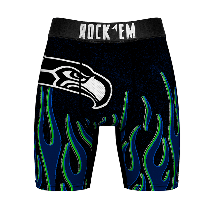 Seattle Seahawks - 3D Flames