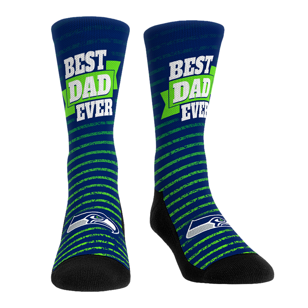 Seattle Seahawks - Best Dad Ever - {{variant_title}}