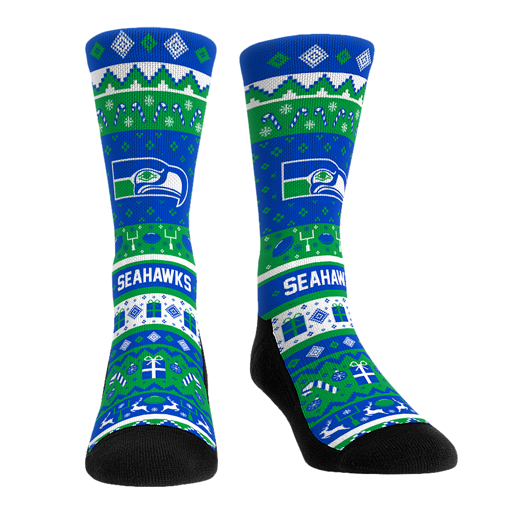 Seattle Seahawks - Throwback Tacky Sweater - {{variant_title}}