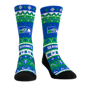 Seattle Seahawks - Throwback Tacky Sweater