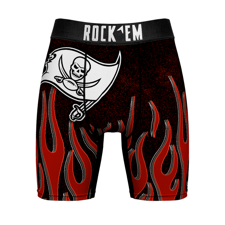 Tampa Bay Buccaneers - 3D Flames