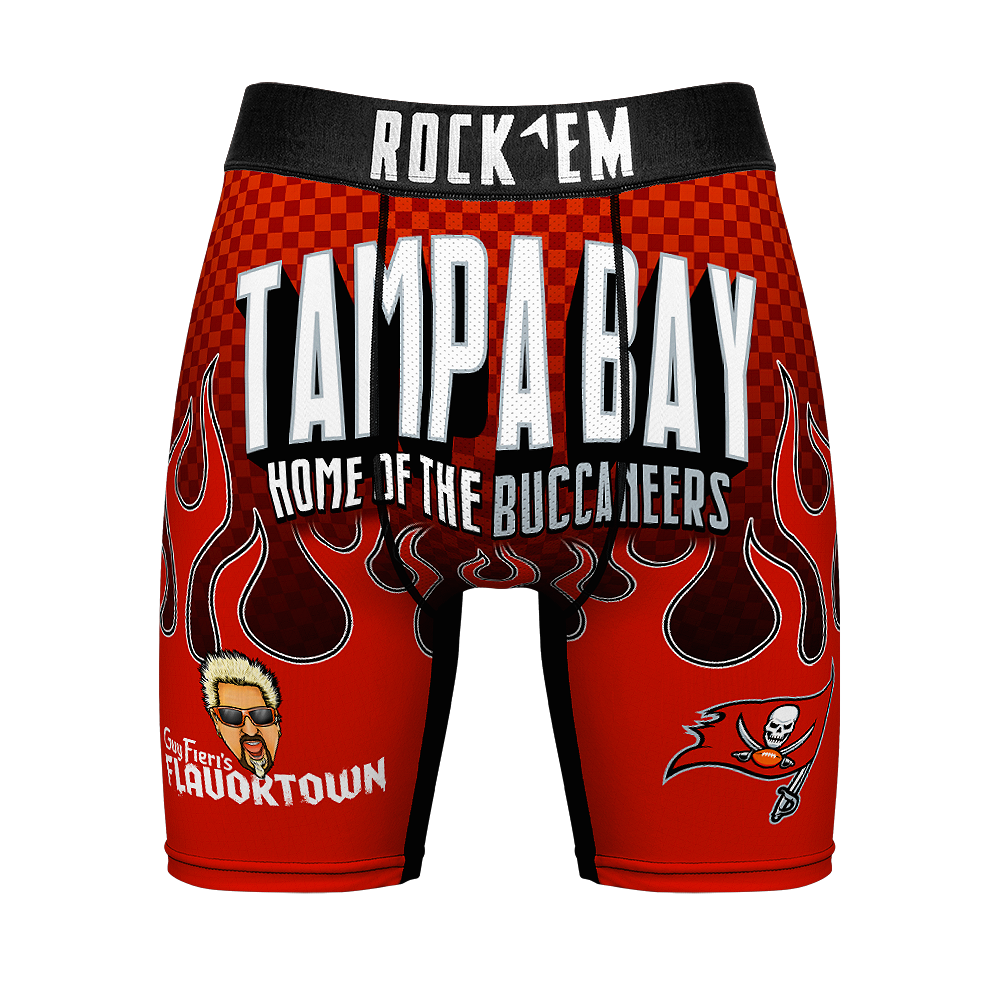 Boxer Briefs - Tampa Bay Buccaneers - Guy Fieri Flavor Flames - {{variant_title}}