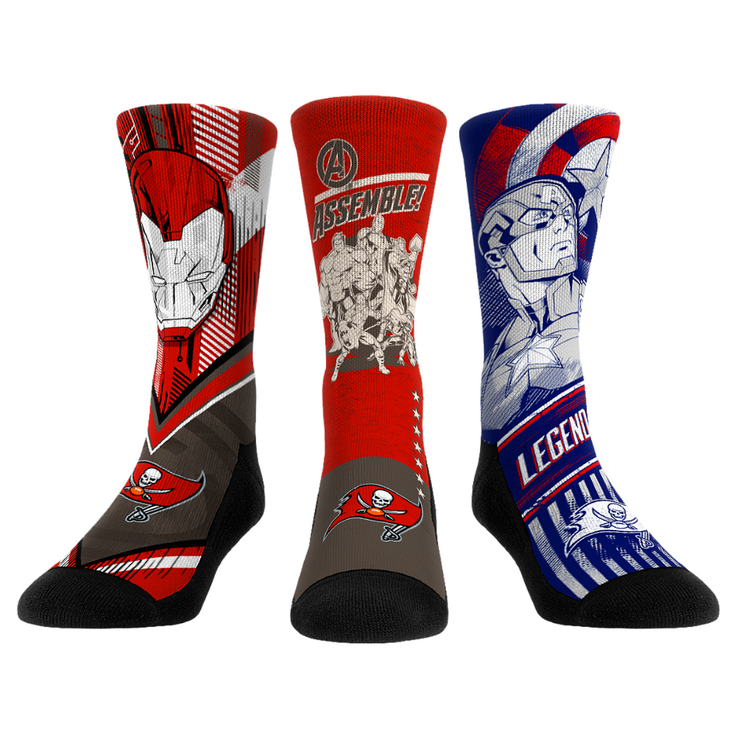 Tampa Bay Buccaneers - Marvel - 3-Pack - {{variant_title}}