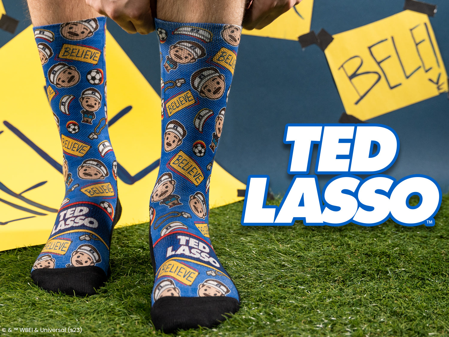 Ted Lasso socks collection