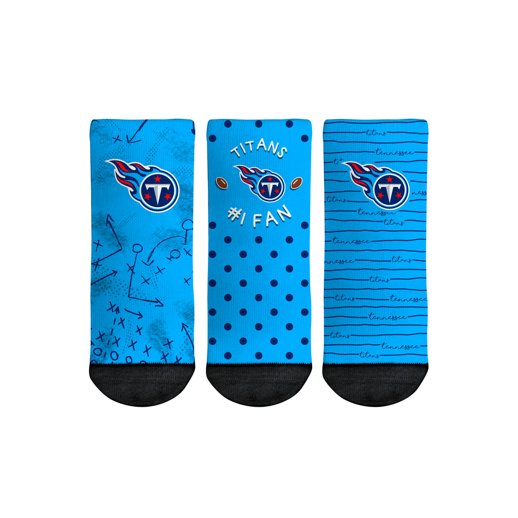 Tennessee Titans - Number 1 Fan 3-Pack (Toddler) - {{variant_title}}