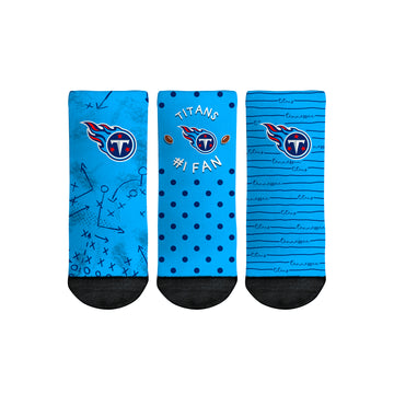 Tennessee Titans - Number 1 Fan 3-Pack (Toddler)