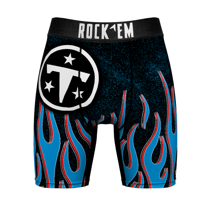 Tennessee Titans - 3D Flames