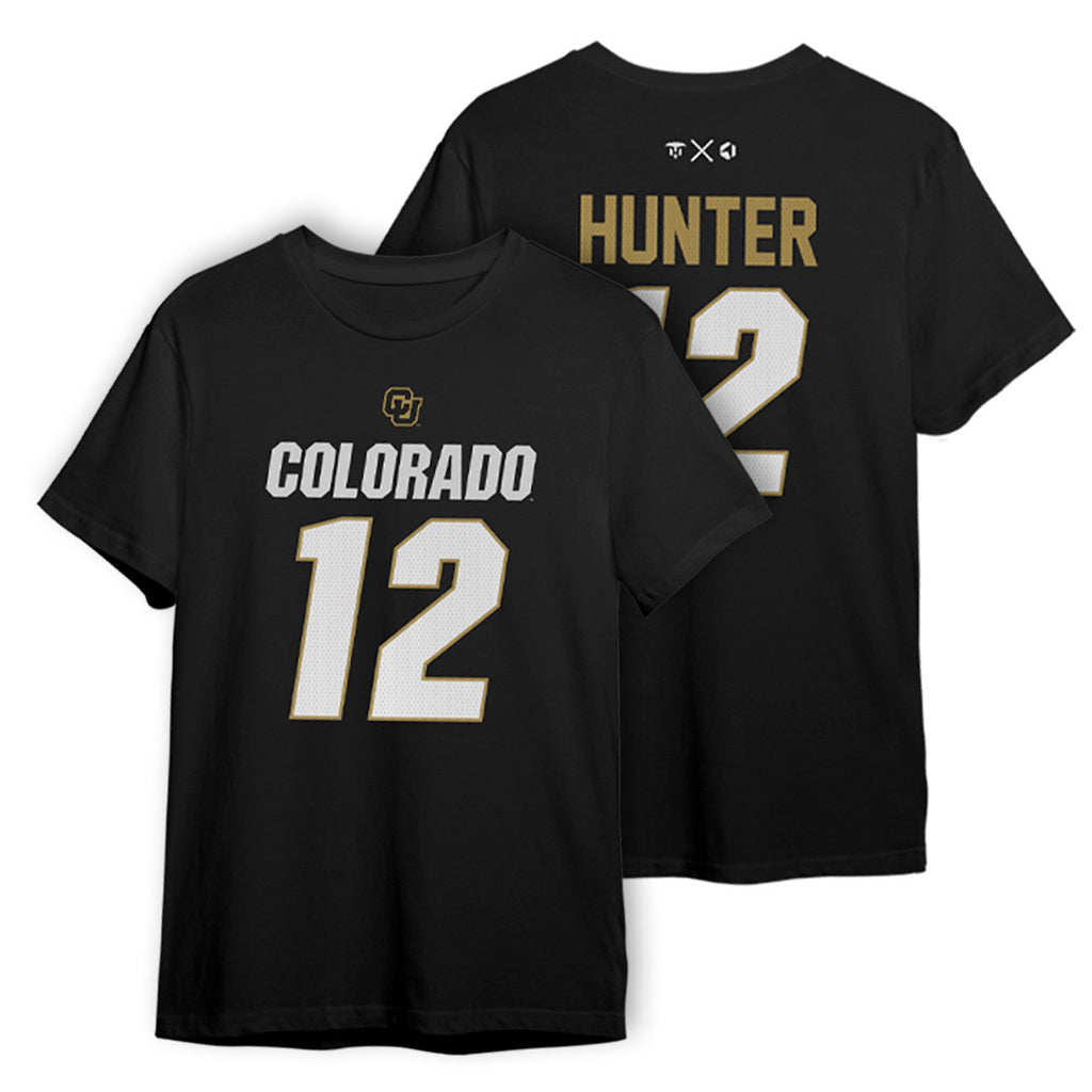 Travis Hunter - Jersey T-Shirt (Black) - Youth Small / Black