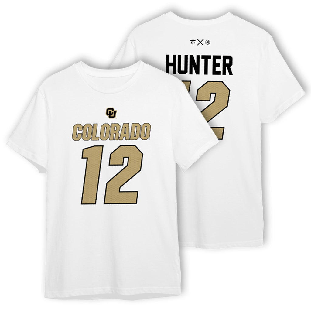 Travis Hunter - Jersey T-Shirt - Youth Small / White