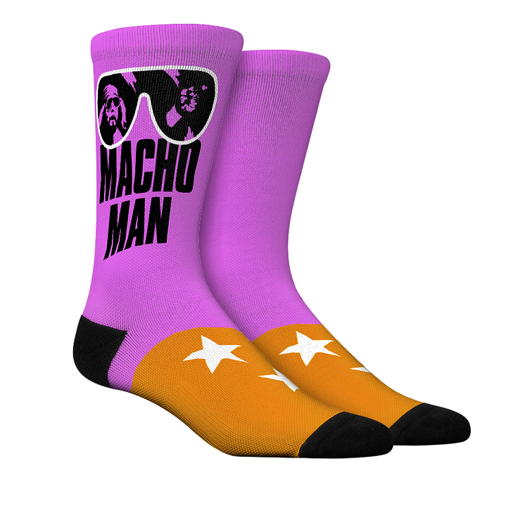 Macho Man - Purple Shirt - {{variant_title}}
