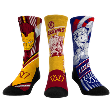 Washington Commanders - Marvel - 3-Pack