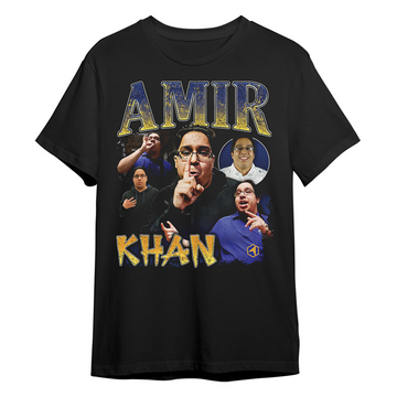 Amir Khan - Retro Photo T-Shirt
