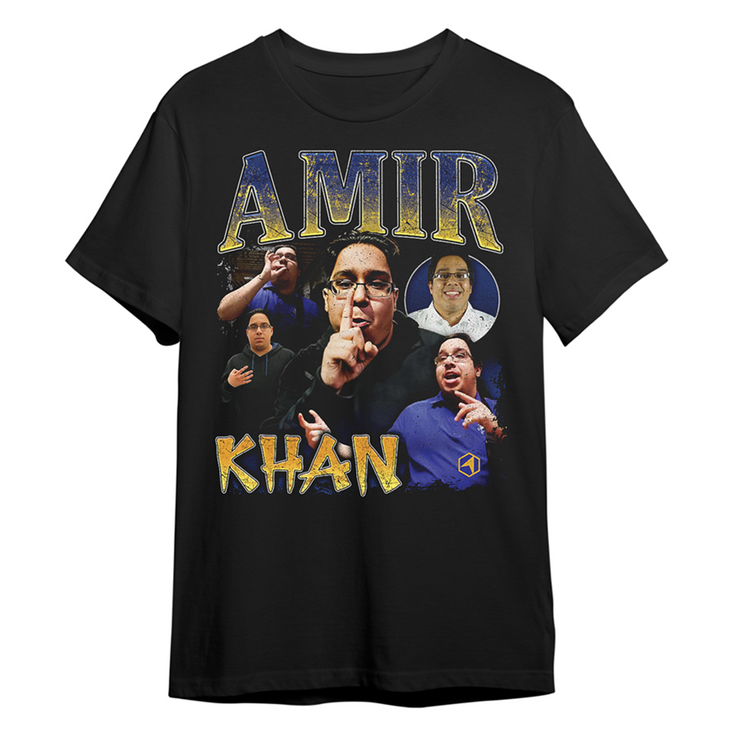 Amir Khan - Retro Photo T-Shirt - {{variant_title}}
