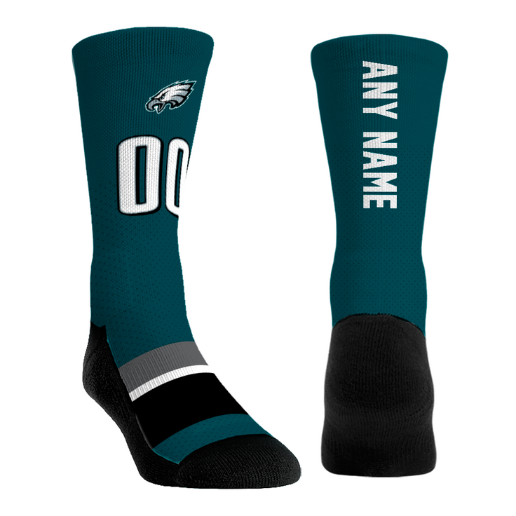 Philadelphia Eagles - Custom Authentic Jersey (Midnight Green) — 00 / ANY NAME