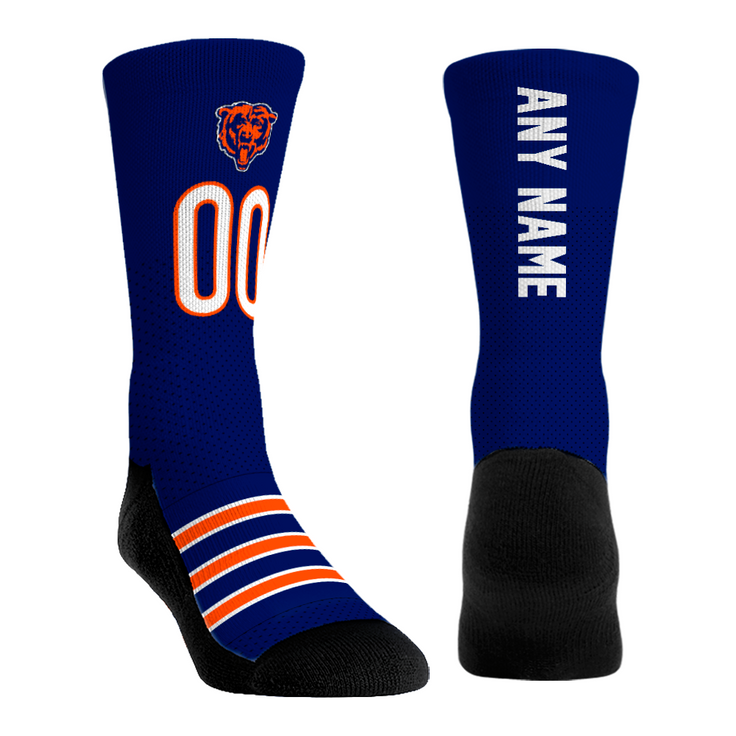 Chicago Bears - Custom Authentic Jersey (Navy) — 00 / ANY NAME