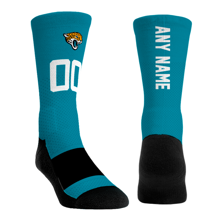 Jacksonville Jaguars - Custom Authentic Jersey (Teal) — 00 / ANY NAME