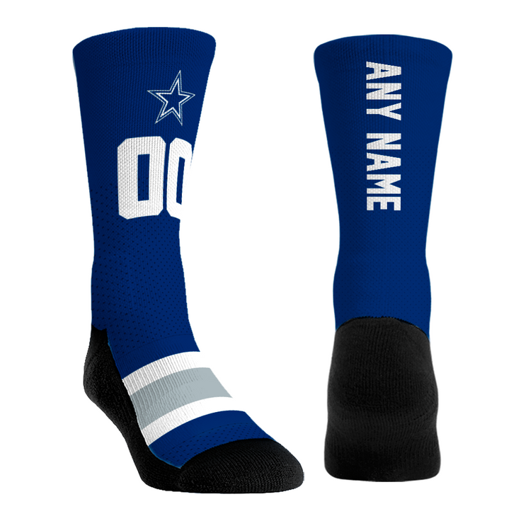 Dallas Cowboys - Custom Authentic Jersey (Navy) — 00 / ANY NAME