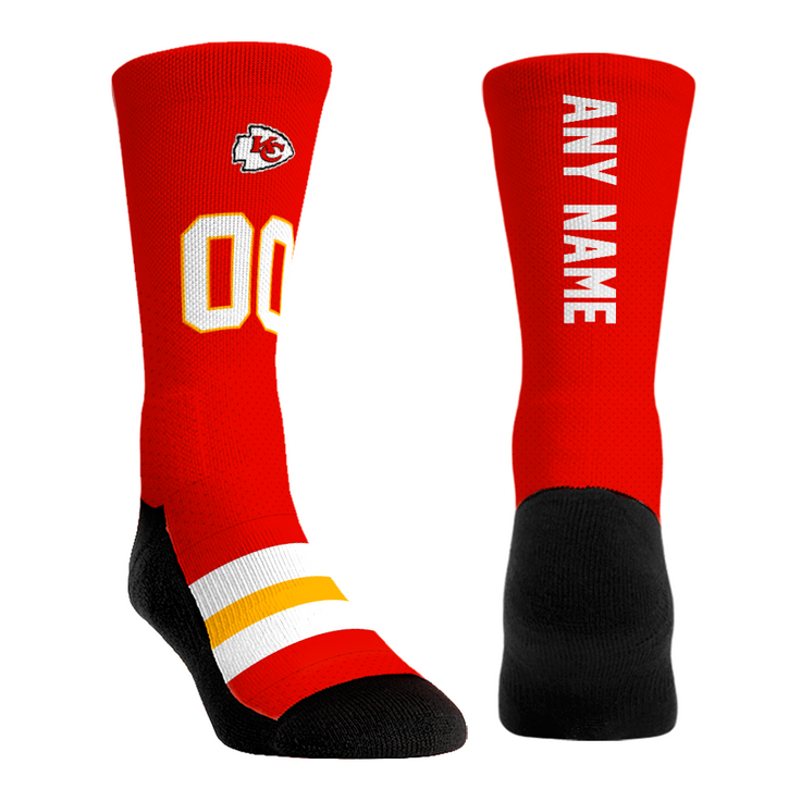 Kansas City Chiefs - Custom Authentic Jersey (Red) — 00 / ANY NAME