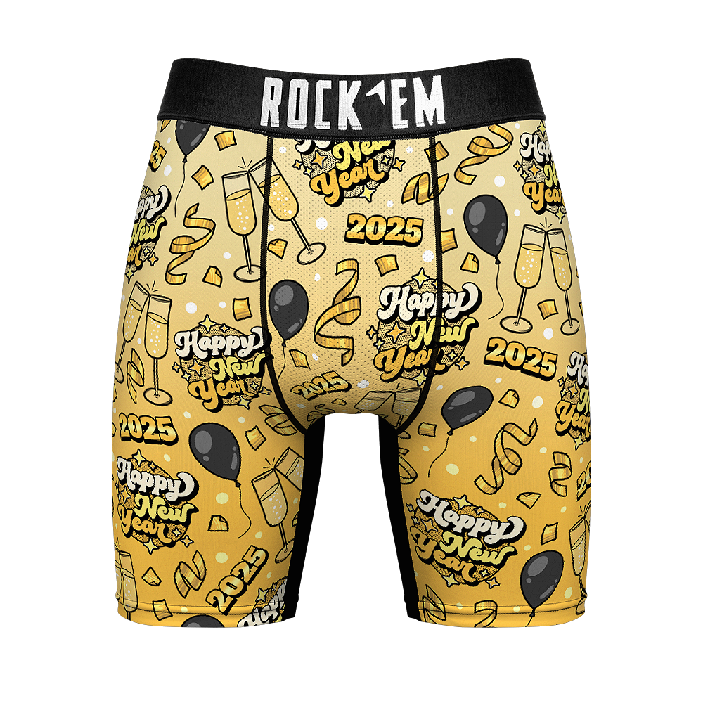 Boxer Briefs - New Year's Eve - Celebration All-Over - {{variant_title}}