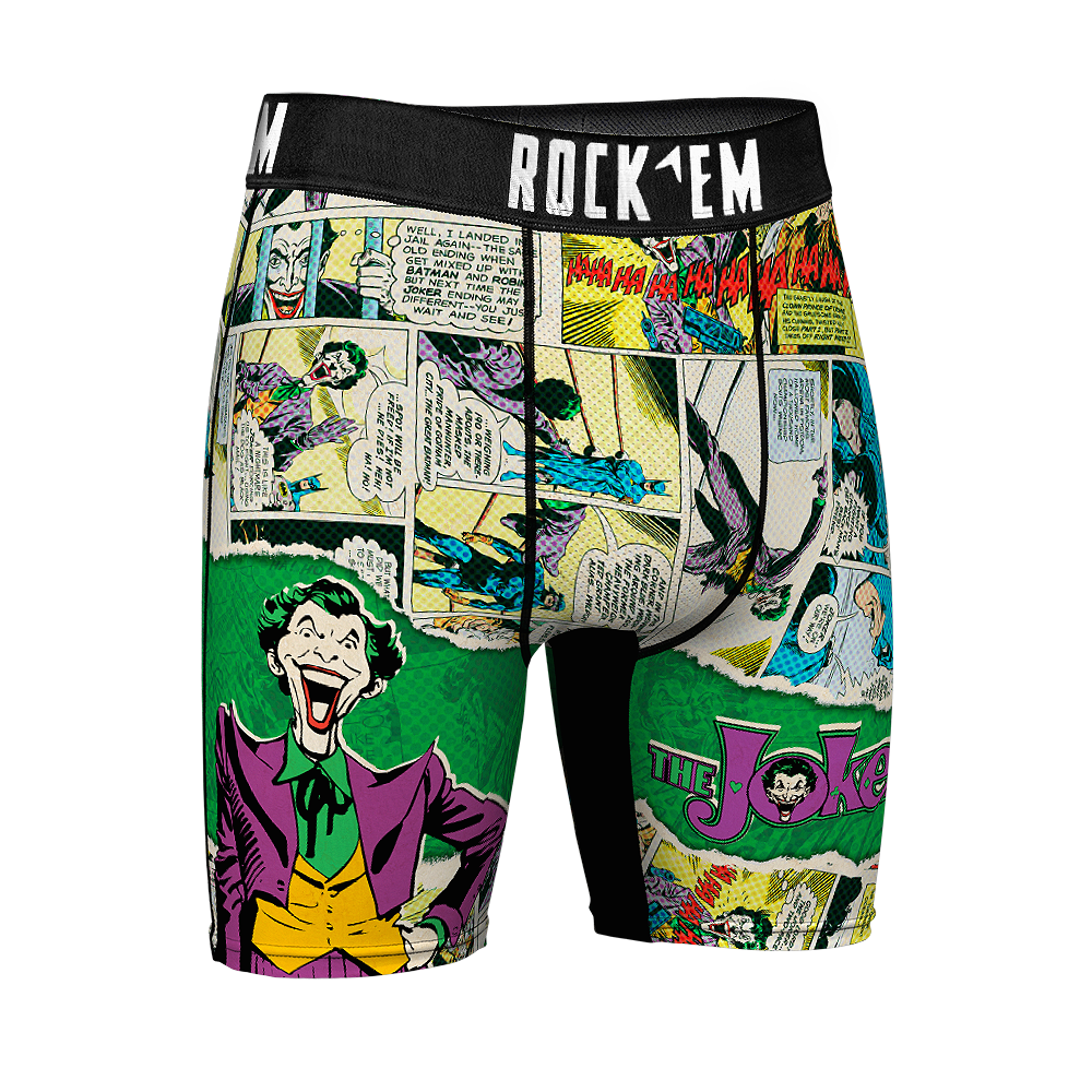The Joker Off Panel - Rock 'Em Boxer Briefs - Underwear - Rock 'Em Socks