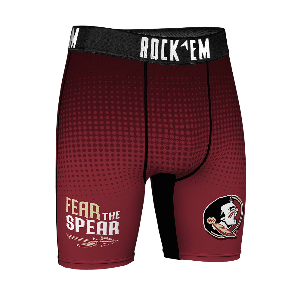 Florida State Seminoles - Boxer Briefs - Slogan - Rock 'Em Socks