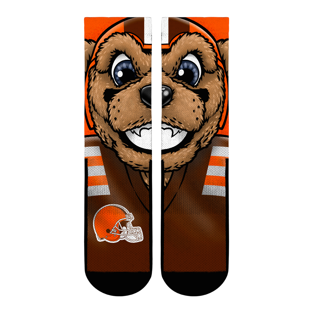 Cleveland Browns - Split Face Mascot - {{variant_title}}