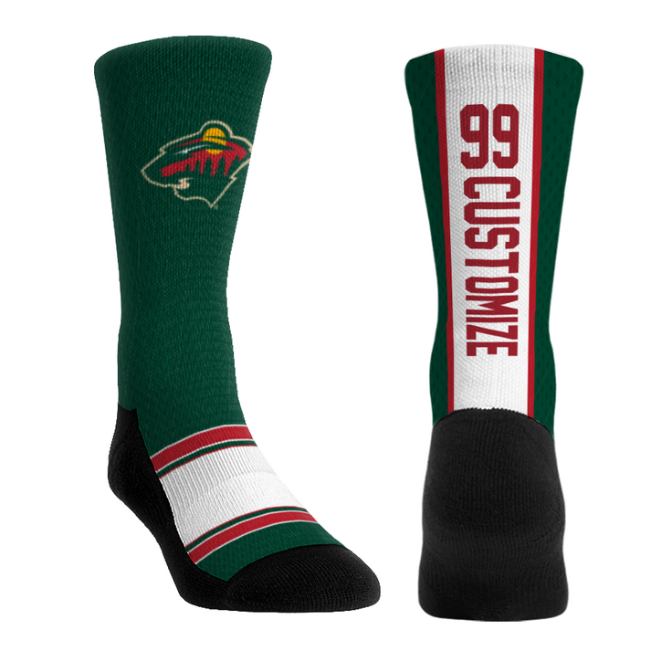 Minnesota Wild - Custom Jersey (Green) – 99 CUSTOMIZE