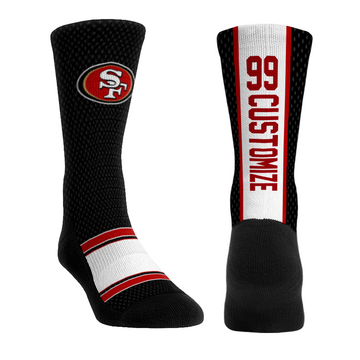 San Francisco 49ers - Custom Jersey (Black)